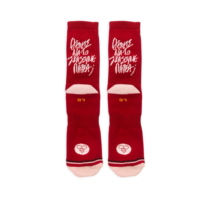 Φωτογραφία προϊόντος: SOCK “THELEIS” RED - BEE UNSUAL