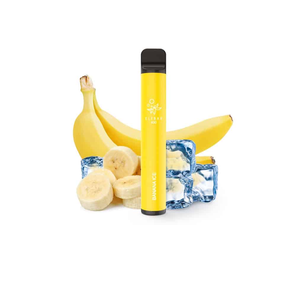 Φωτογραφία προϊόντος: DISPOSABLE ELECTRONIC CIGARETTE VAPE PEN ELF BAR BANANA ICE 20MG