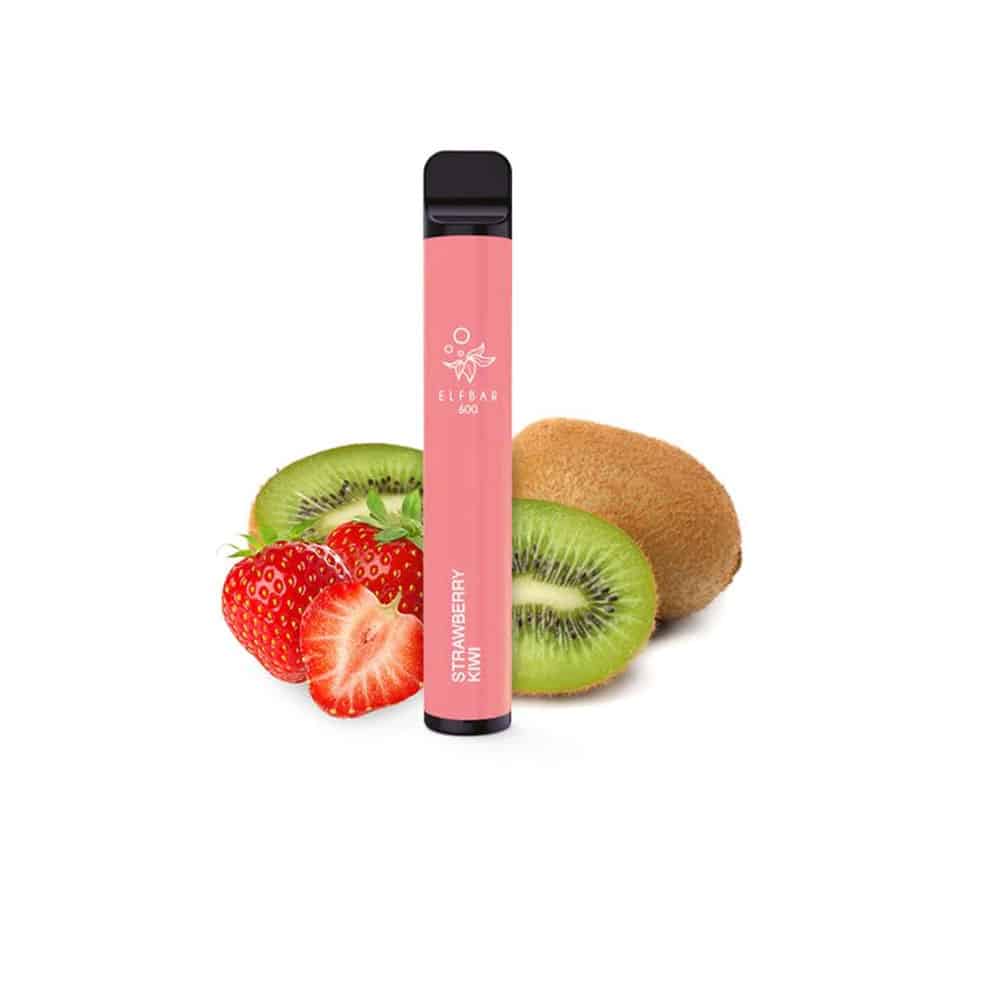 Φωτογραφία προϊόντος: DISPOSABLE ELECTRONIC CIGARETTE VAPE PEN ELF BAR STRAWBERRY KIWI 20MG