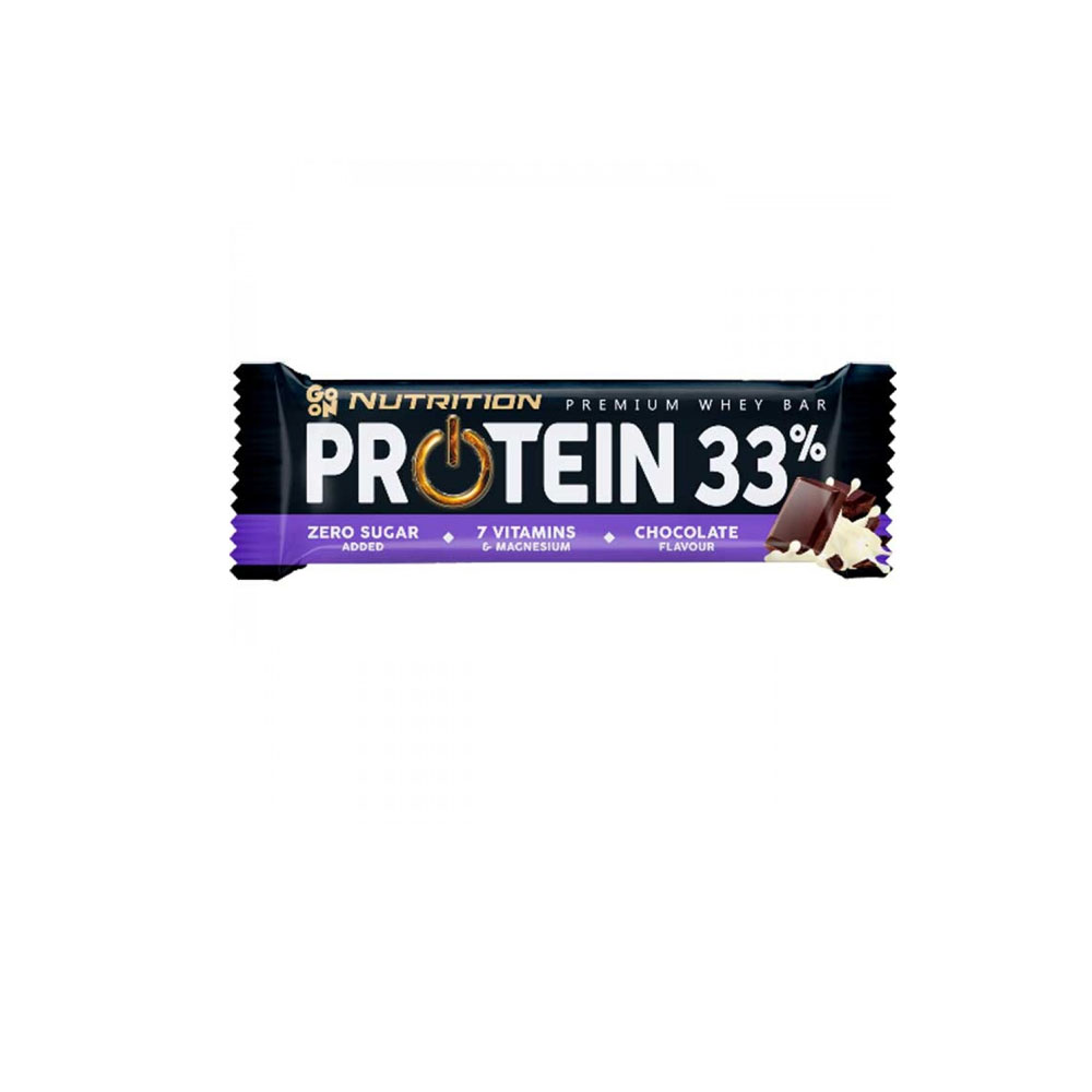 Φωτογραφία προϊόντος: Go On Nutrition Protein 33% Μπάρα Πρωτεΐνης με Γεύση Σοκολάτα (50g)