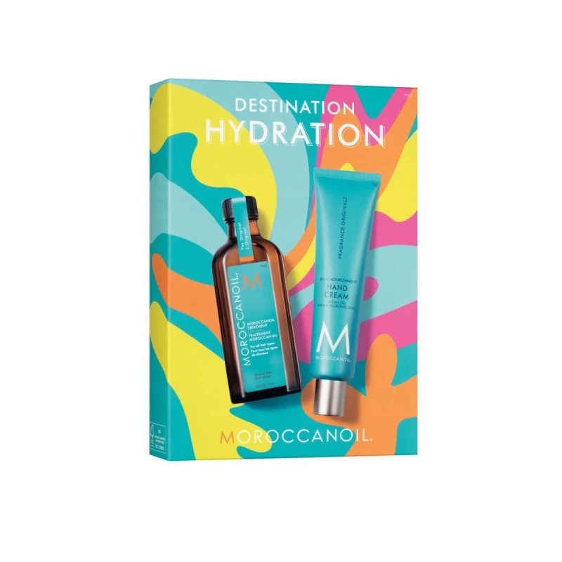 Φωτογραφία προϊόντος: Moroccanoil Destination Hydration – Treatment 100ml & Hand Cream 100ml