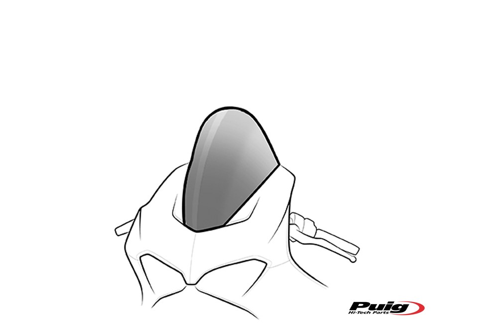 Φωτογραφία προϊόντος: ΖΕΛΑΤΙΝΑ ΦΙΜΕ R-RACER ΓΙΑ DUCATI 1199-899 PANIGALE S 5990H | PUIG