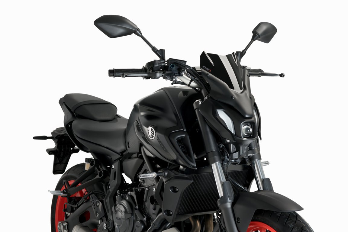 Φωτογραφία προϊόντος: ΖΕΛΑΤΙΝΑ ΜΑΥΡΗ WINDSHIELD NEW GENERATION SPORT ΓΙΑ YAMAHA MT-07 '21-'24 20618N| PUIG