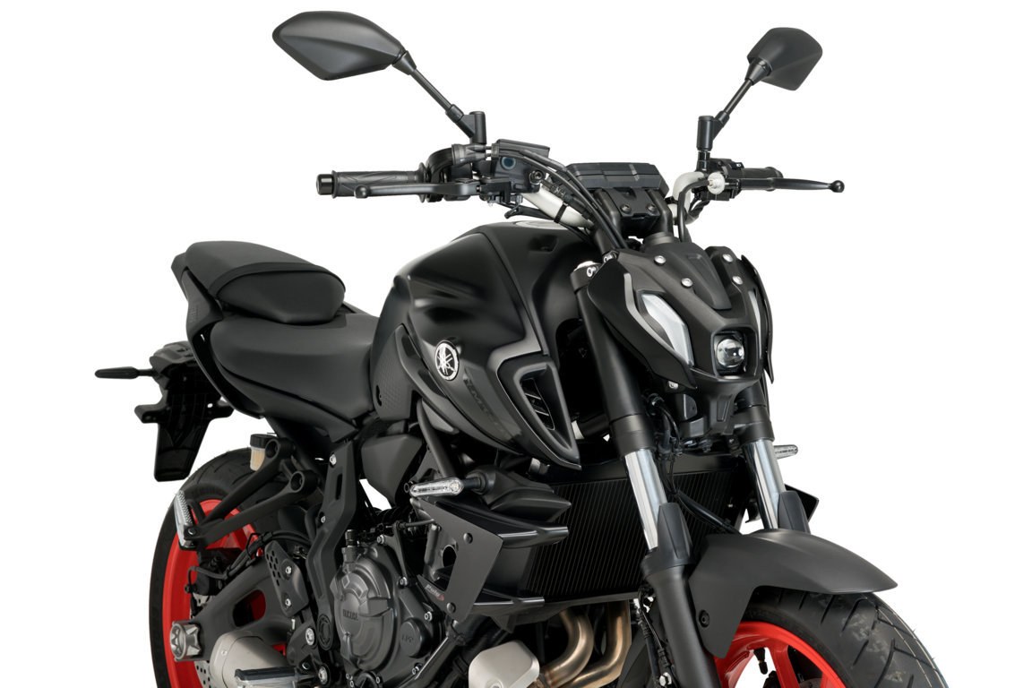Φωτογραφία προϊόντος: ΠΛΑΪΝΑ SPOILERS ΜΑΥΡΑ DOWNFORCE NAKED SIDE SPOILERS ΓΙΑ YAMAHA MT-07 21' 20621N | PUIG