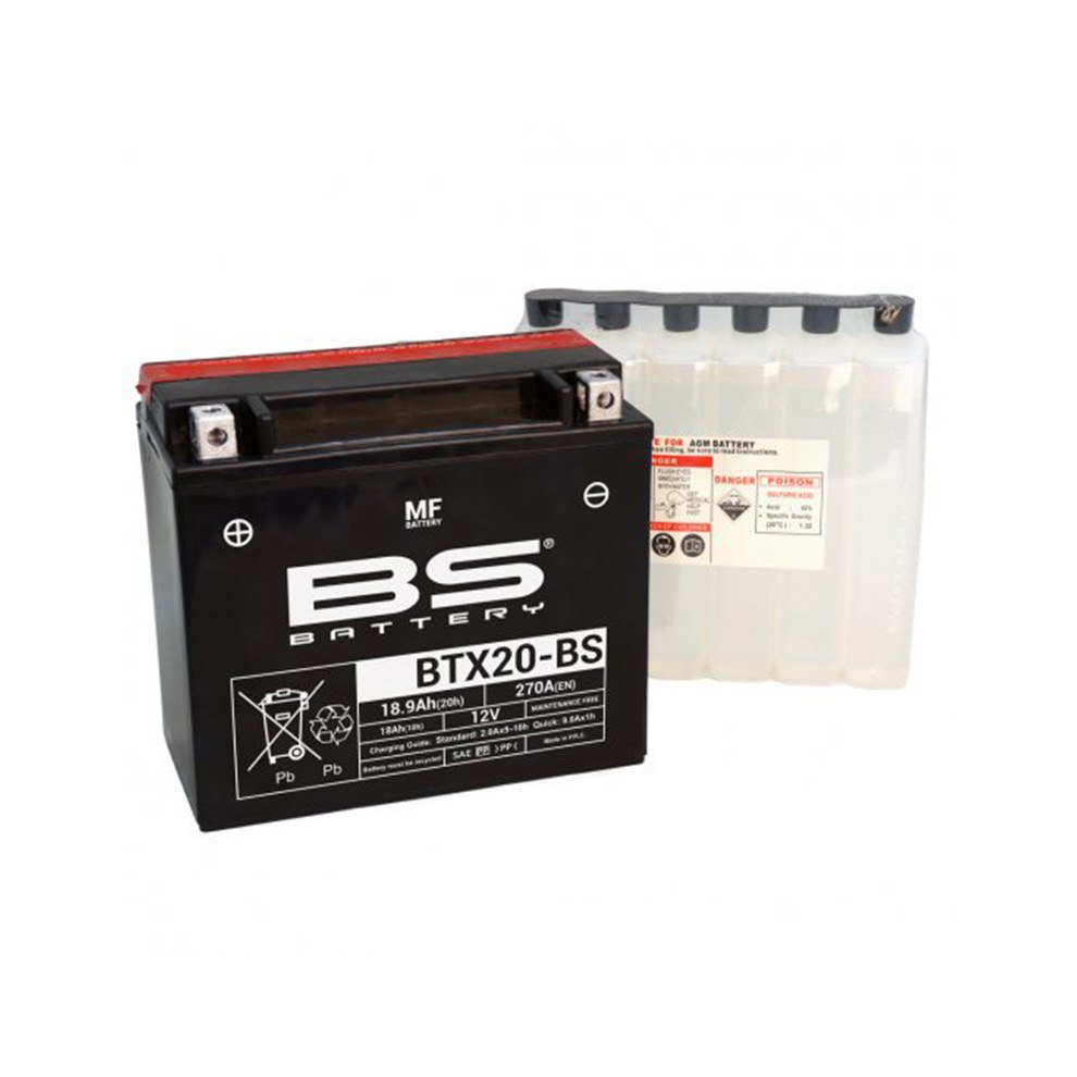 Φωτογραφία προϊόντος: BS BATTERY ΜΠΑΤΑΡΙΑ MF BTX20-BS | BS-BATTERY