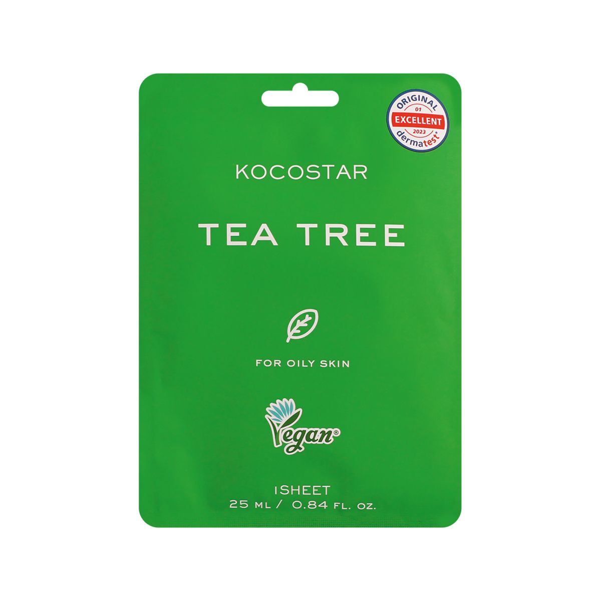 Φωτογραφία προϊόντος: Kocostar Tea Tree Face Mask Τόνωσης Προσώπου 25ml