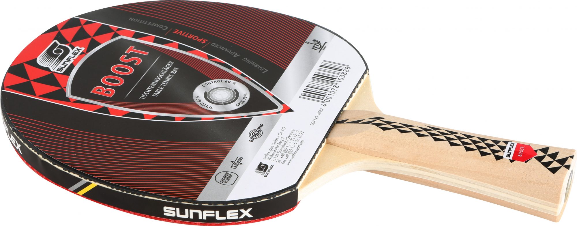 Φωτογραφία προϊόντος: Ρακέτα Ping Pong Sunflex Boost (97177)