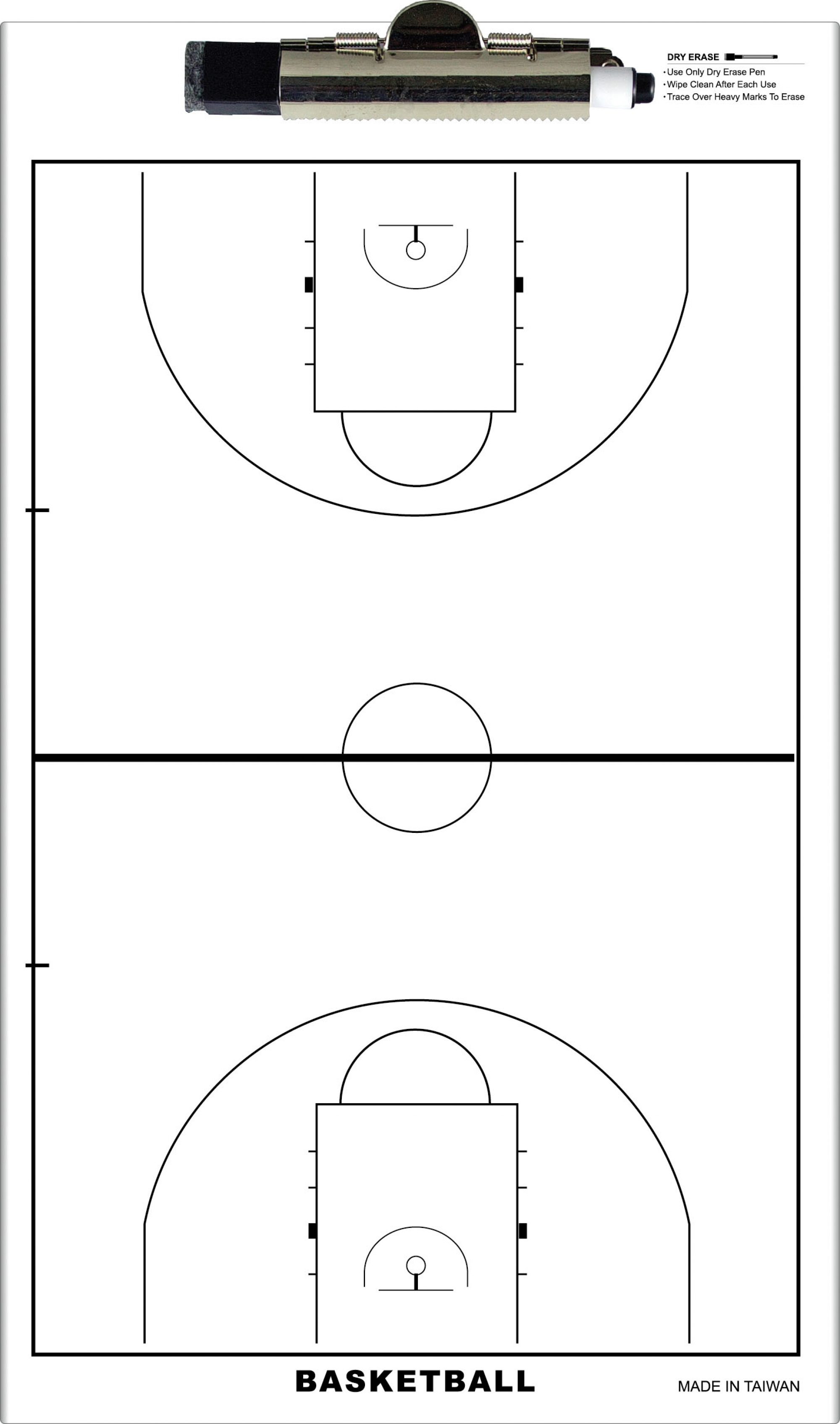 Φωτογραφία προϊόντος: AMILA Ταμπλό Προπονητή Basket Διπλής Όψης (41978)