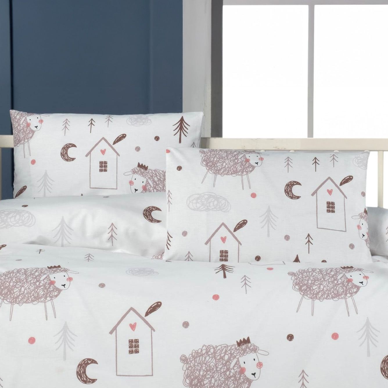 Φωτογραφία προϊόντος: Beauty Home Ζεύγος μαξιλαροθήκες βρεφικές Art 5608 35x45 Σάπιο μήλο