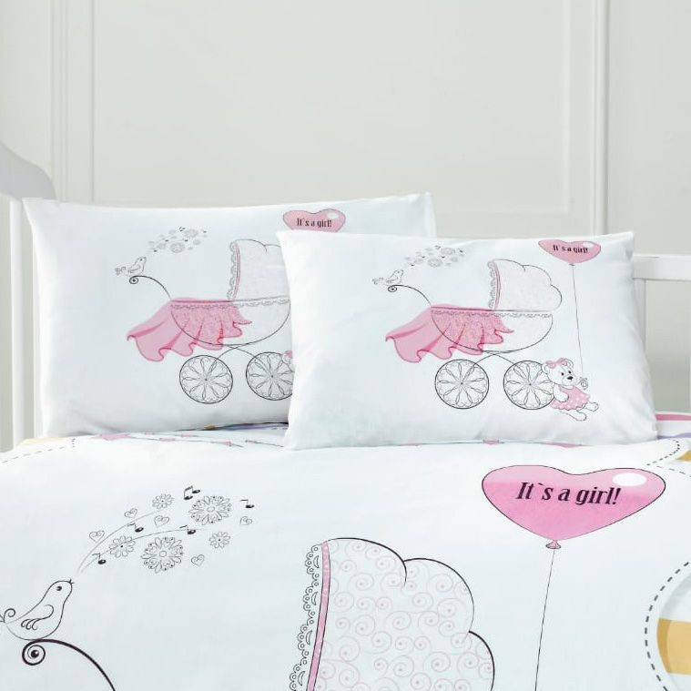 Φωτογραφία προϊόντος: Beauty Home Ζεύγος μαξιλαροθήκες βρεφικές Art 5621 35x45 Ροζ