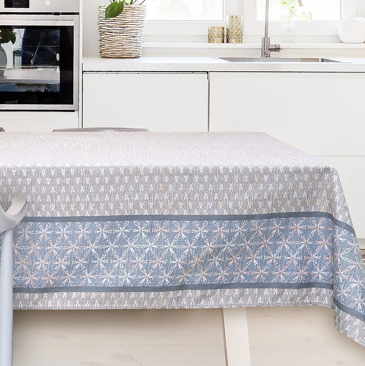 Φωτογραφία προϊόντος: Beauty Home Τραπεζομάντηλο Mint Art 8487 Εμπριμέ - 140x220