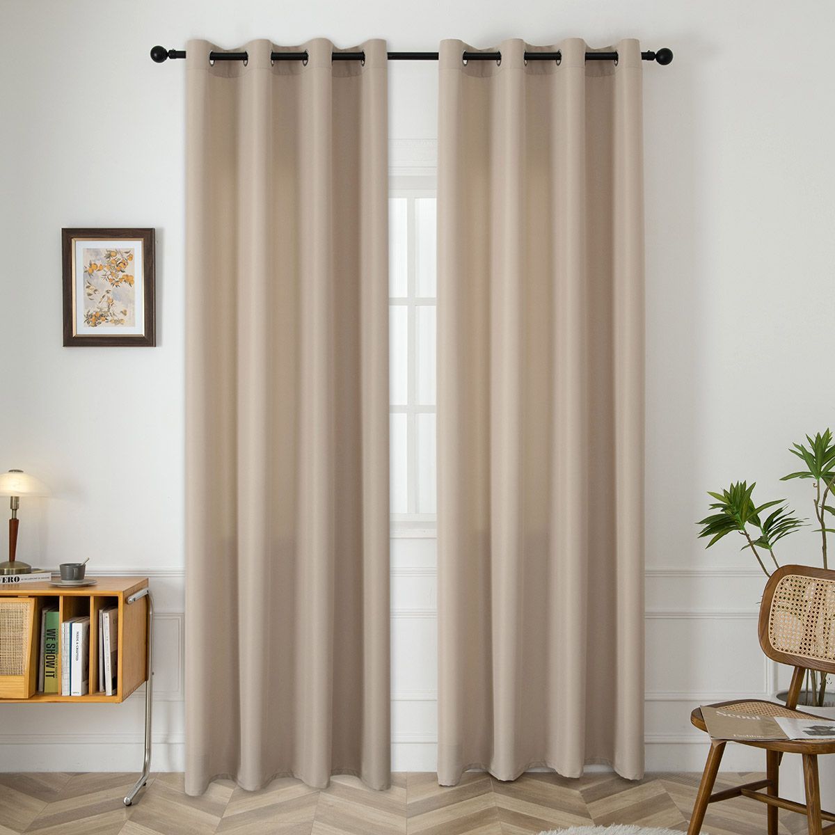 Φωτογραφία προϊόντος: Beauty Home Ύφασμα κουρτίνας με το μέτρο μεσαίας σκίασης Effect Art 8443 Φ320 Άμμου