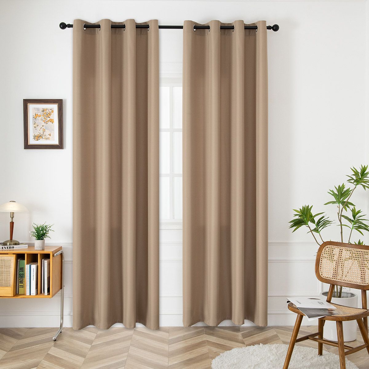 Φωτογραφία προϊόντος: Beauty Home Ύφασμα κουρτίνας με το μέτρο μεσαίας σκίασης Effect Art 8443 Φ320 Μπεζ