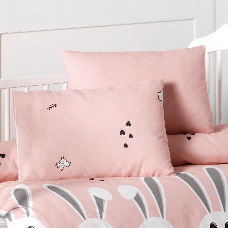 Φωτογραφία προϊόντος: Beauty Home Ζεύγος μαξιλαροθήκες βρεφικές Art 5603 35x45 Σομόν