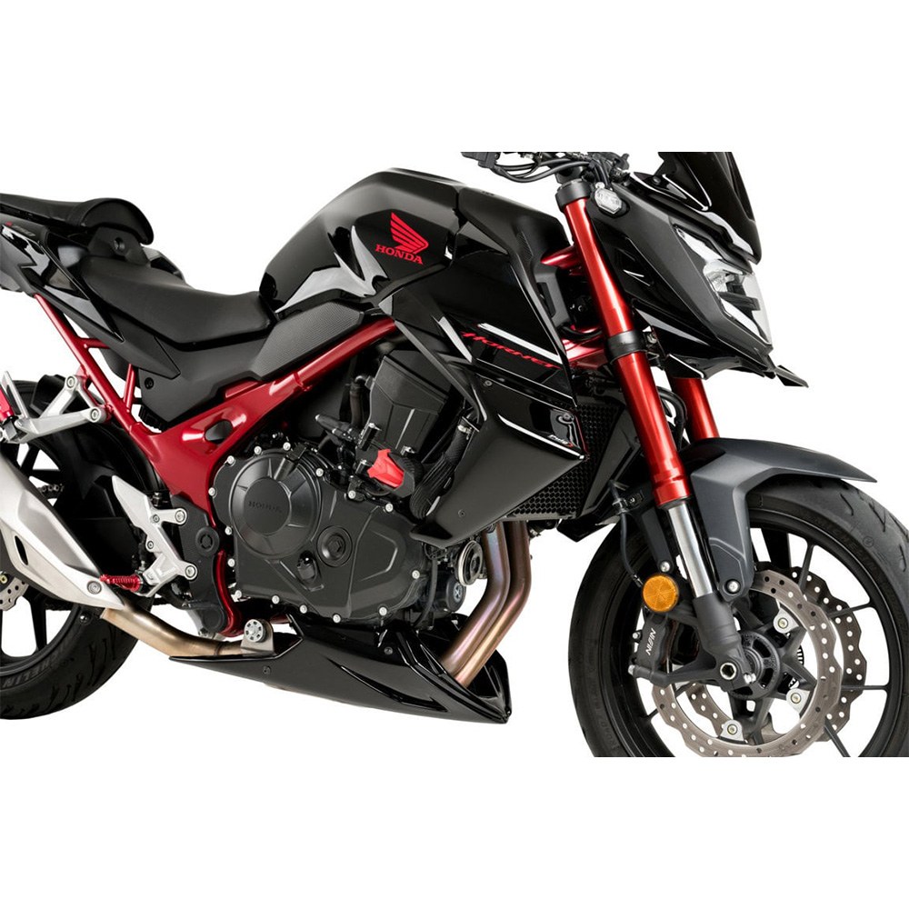 Φωτογραφία προϊόντος: ΠΛΑΪΝΑ SPOILERS BLACK DOWNFORCE NAKED SIDE SPOILERS ΓΙΑ HONDA CB750 HORNET 23' 21533N | PUIG