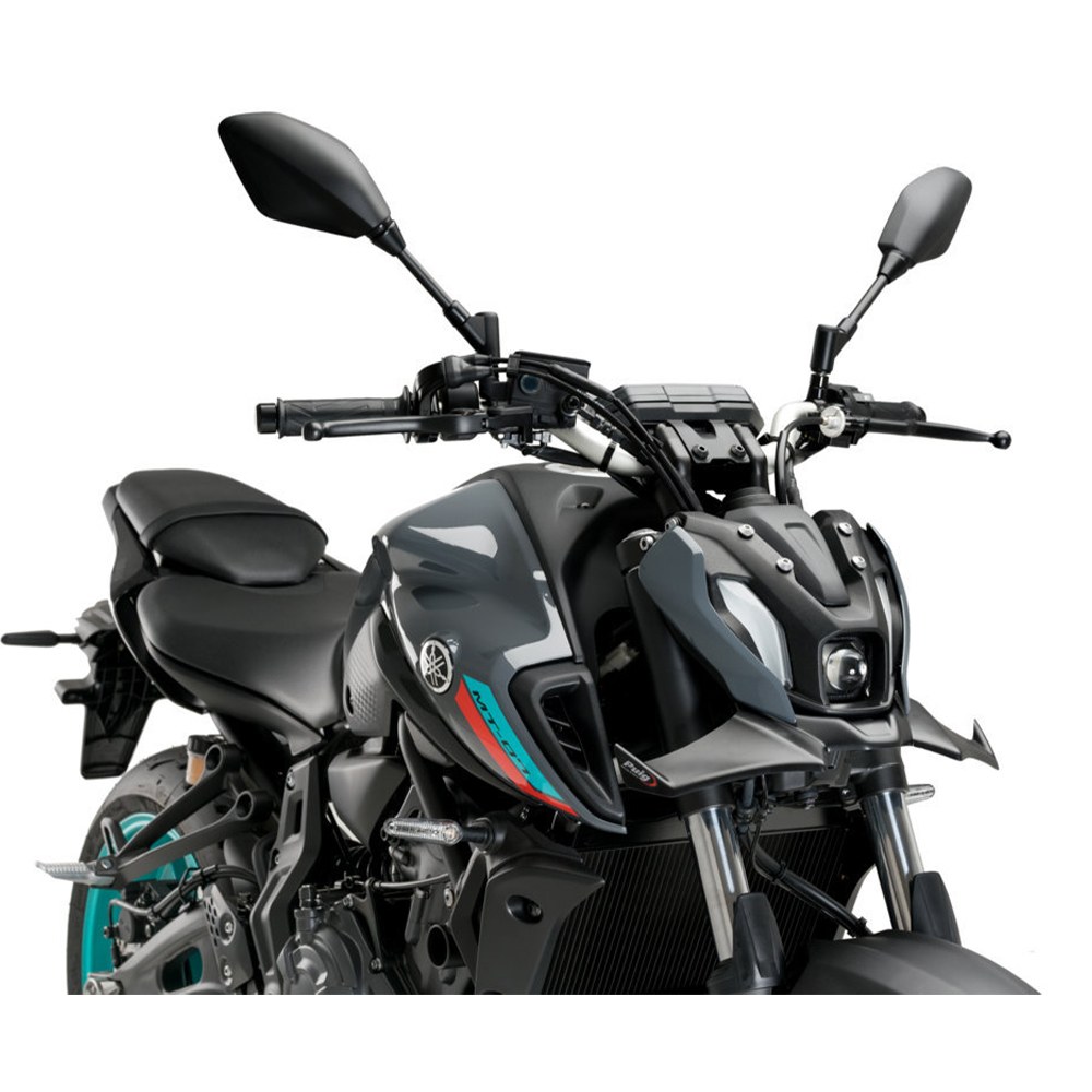 Φωτογραφία προϊόντος: ΜΠΡΟΣΤΙΝΑ SPOILERS DOWNFORCE NAKED FRONTAL SPOILERS MATT BLACK ΓΙΑ YAMAHA MT-07 '21-'24 21129J | PUIG