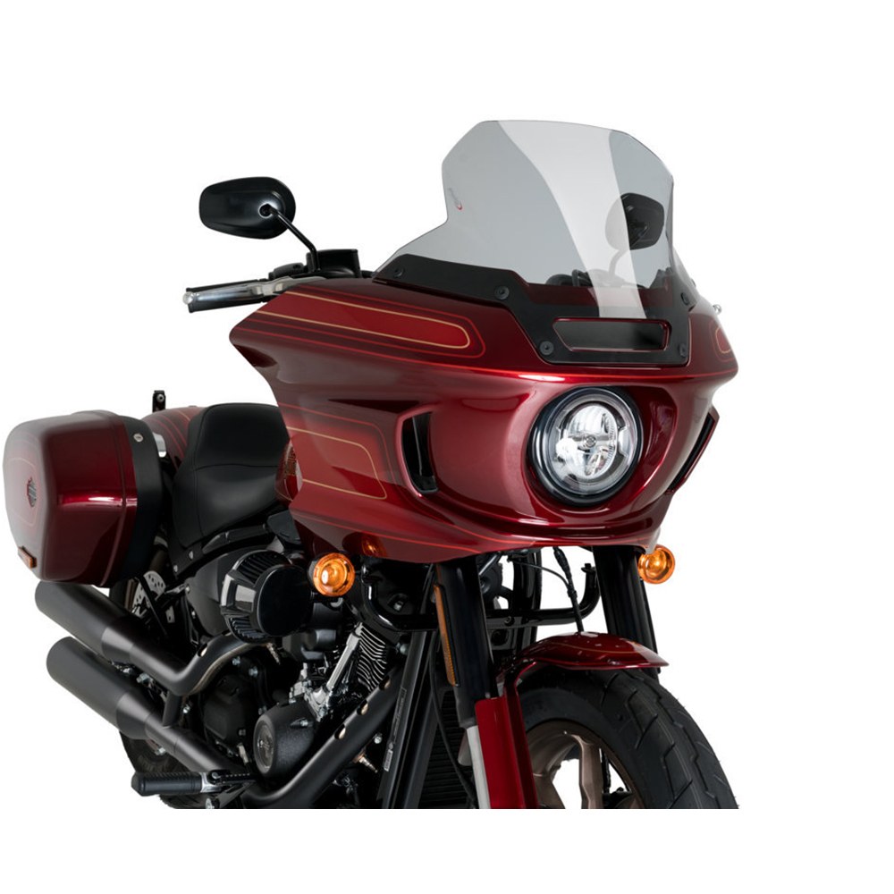 Φωτογραφία προϊόντος: ΖΕΛΑΤΙΝΑ SMOKE HIGH-ROAD SCREEN ΓΙΑ HARLEY DAVIDSON SOFTAIL LOW RIDER ST FXLRST '22-'25 21366H | PUIG