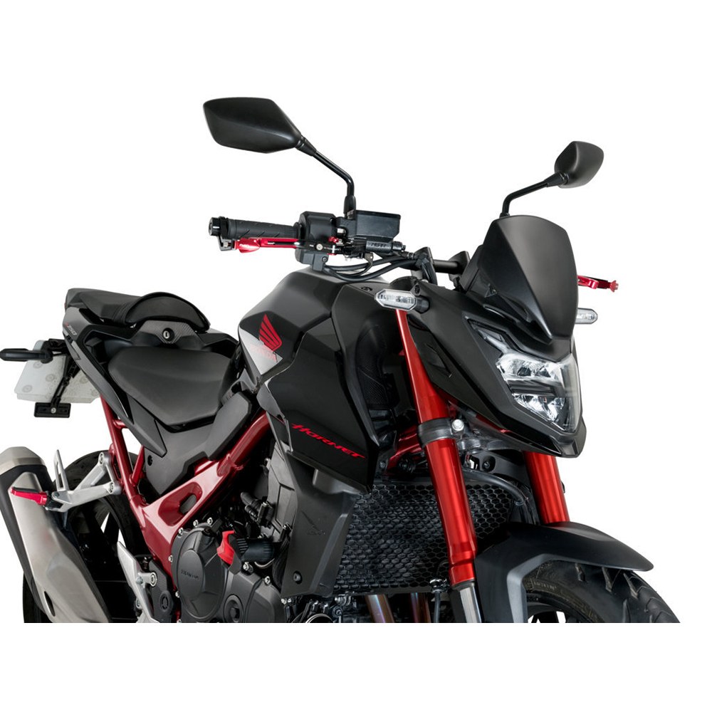 Φωτογραφία προϊόντος: ΖΕΛΑΤΙΝΑ MATTE BLACK WINDSHIELD NEW GENERATION SPORT PLUS ΓΙΑ HONDA CB750 HORNET 23'-24' 21571J | PUIG