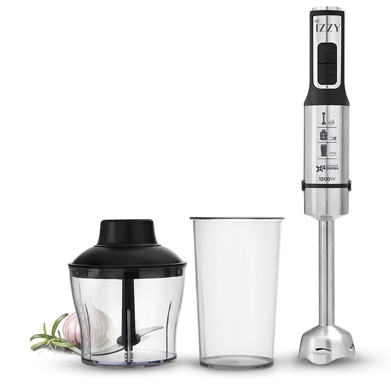 Φωτογραφία προϊόντος: MINI PIMMER IZZY IZ-1701 2ΣΕ1 1200 CHOP 1200W ΜΕ MULTI 500ML &amp; ΜΠΟΛ ΜΕΖΟΥΡΑ 800ML