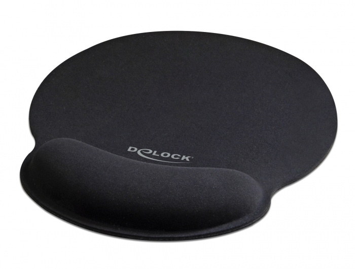 Φωτογραφία προϊόντος: Delock Mousepad 12559 Wrist Rest Μαύρο (Λάστιχο)
