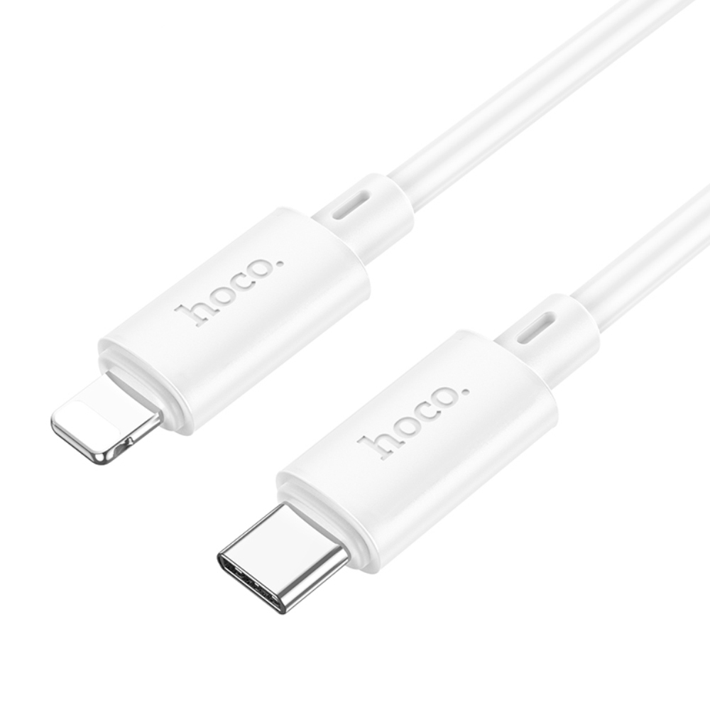 Φωτογραφία προϊόντος: ΚΑΛΩΔΙΟ USB-TYPE C HOCO ΣΕ LIGHTNING X88 PD27W WHITE 2m