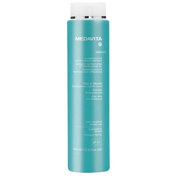Φωτογραφία προϊόντος: Medavita Solarich Hair &amp; Body Restructuring After - Sun Shower Gel
