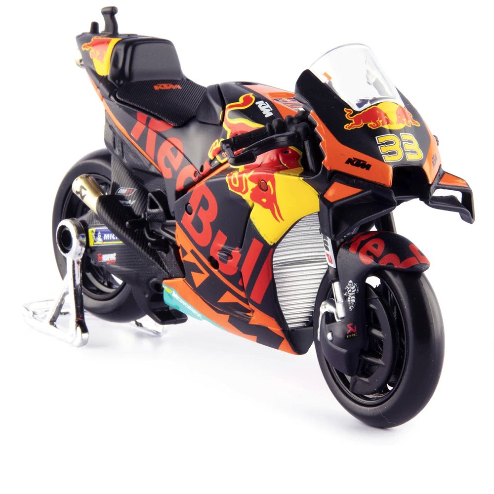 Φωτογραφία προϊόντος: ΦΙΓΟΥΡΑ MOTO GP 2021 RED BULL KTM FACTORY RACING BRAD BINDER 1:18 | MAISTO