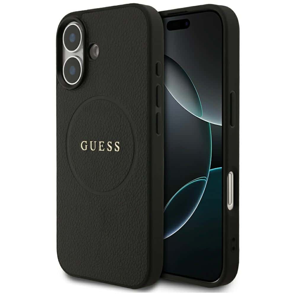Φωτογραφία προϊόντος: Θήκη Κινητού GUESS PU GUESS Magsafe για Apple iPhone 17 - Μαύρη (GUHMP17SPGHSMMK, GSS0001)