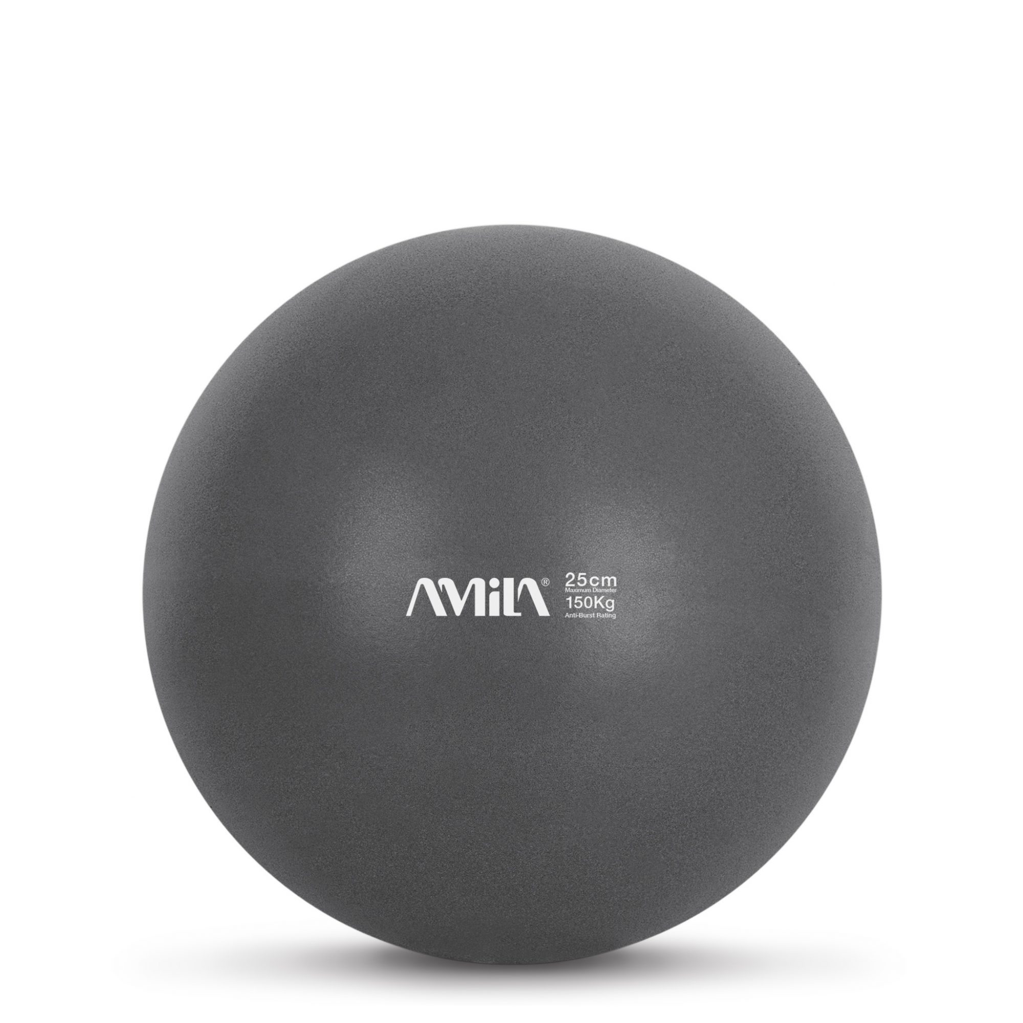 Φωτογραφία προϊόντος: Μπάλα Γυμναστικής AMILA Pilates Ball 25cm Μαύρη (95816)