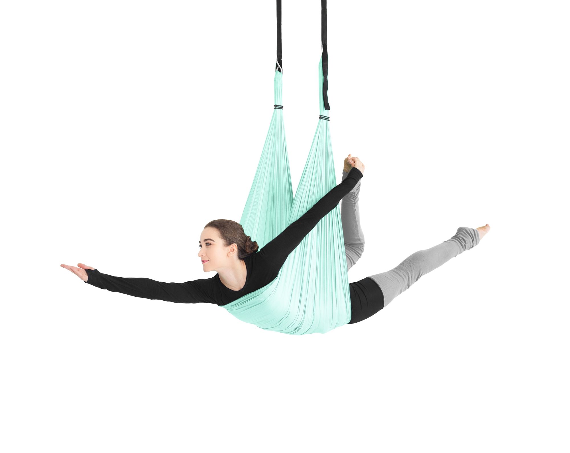 Φωτογραφία προϊόντος: Κούνια Yoga AMILA 40D (Less Elastic) 5m Mint (96923)