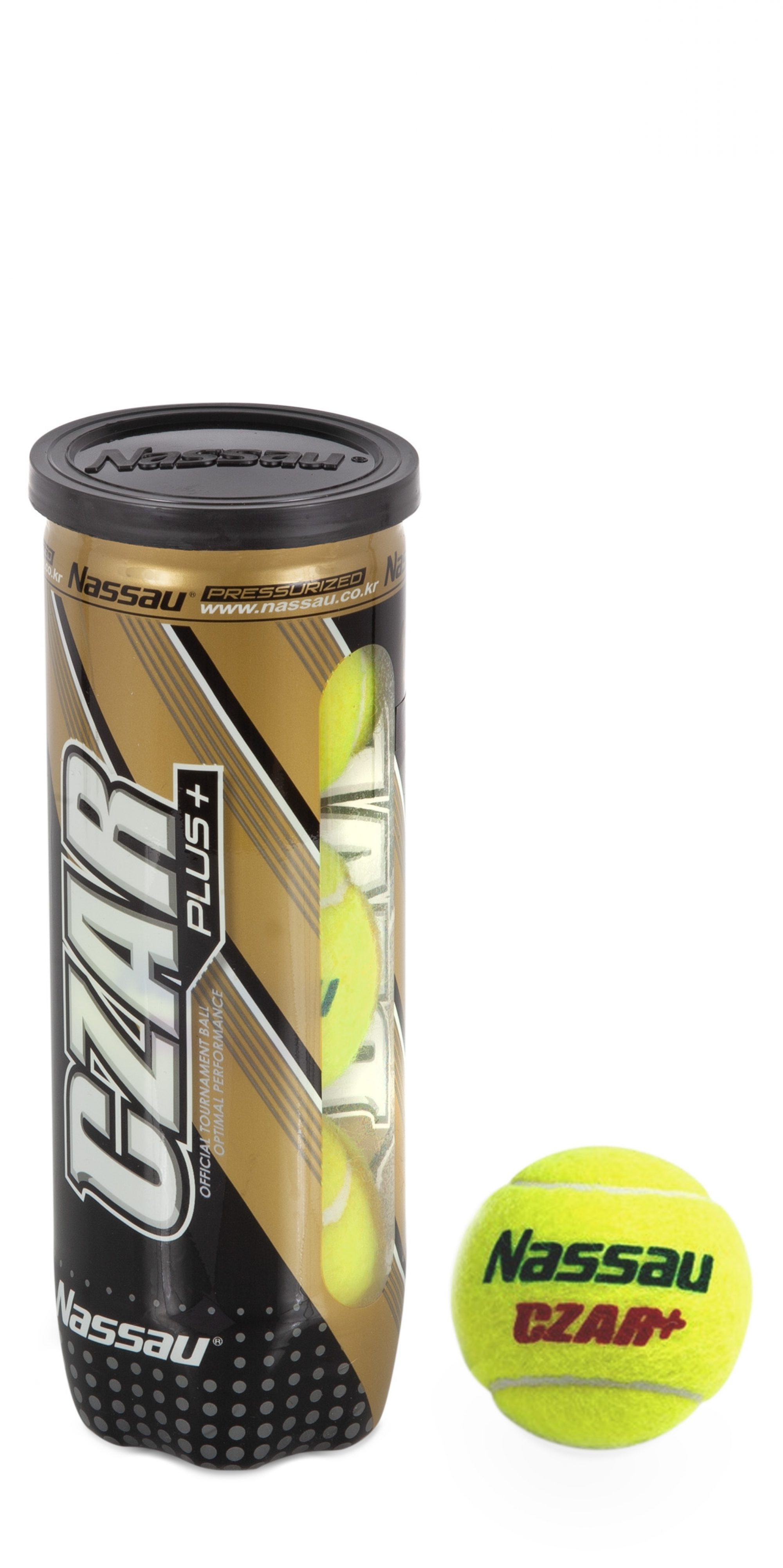Φωτογραφία προϊόντος: Μπαλάκια Tennis Nassau Czar+ (42901)