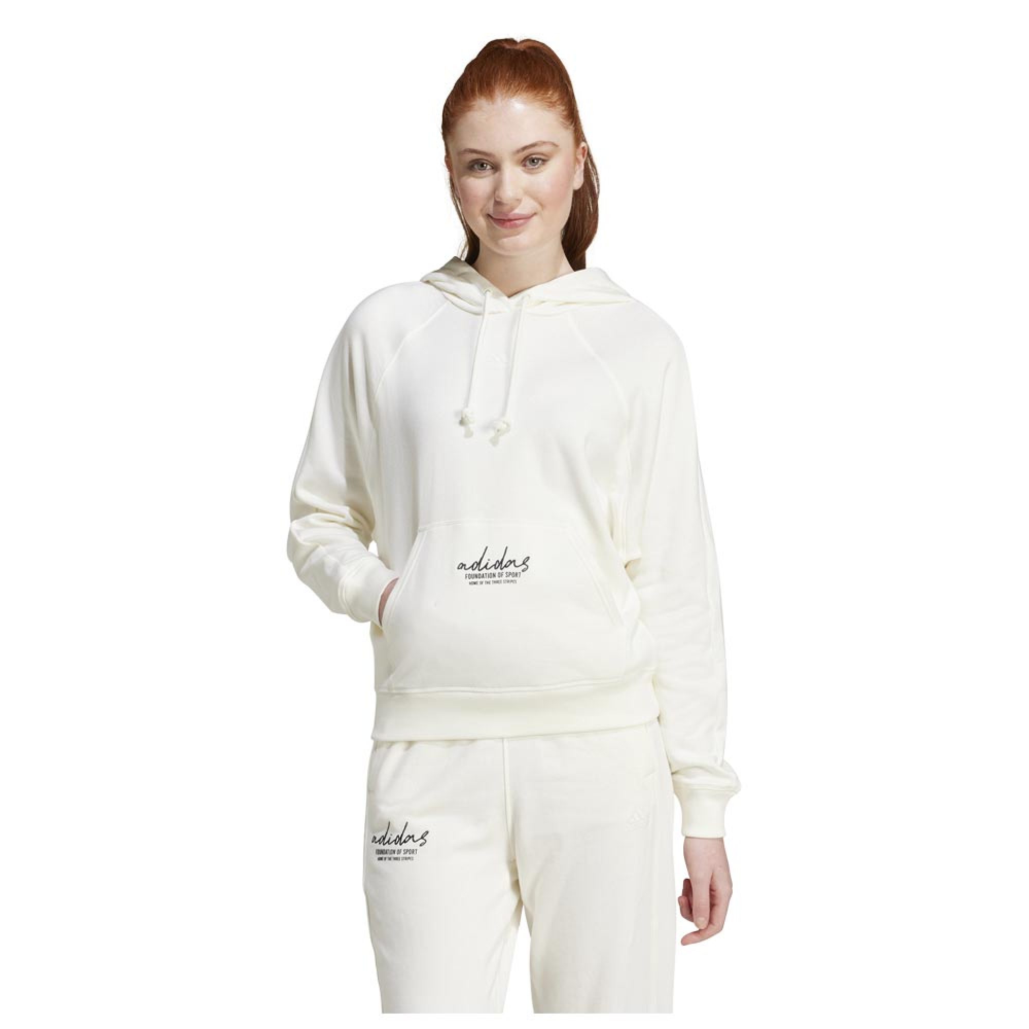 Φωτογραφία προϊόντος: ADIDAS W Graphic Signature Loose Hoodie (JI6517)