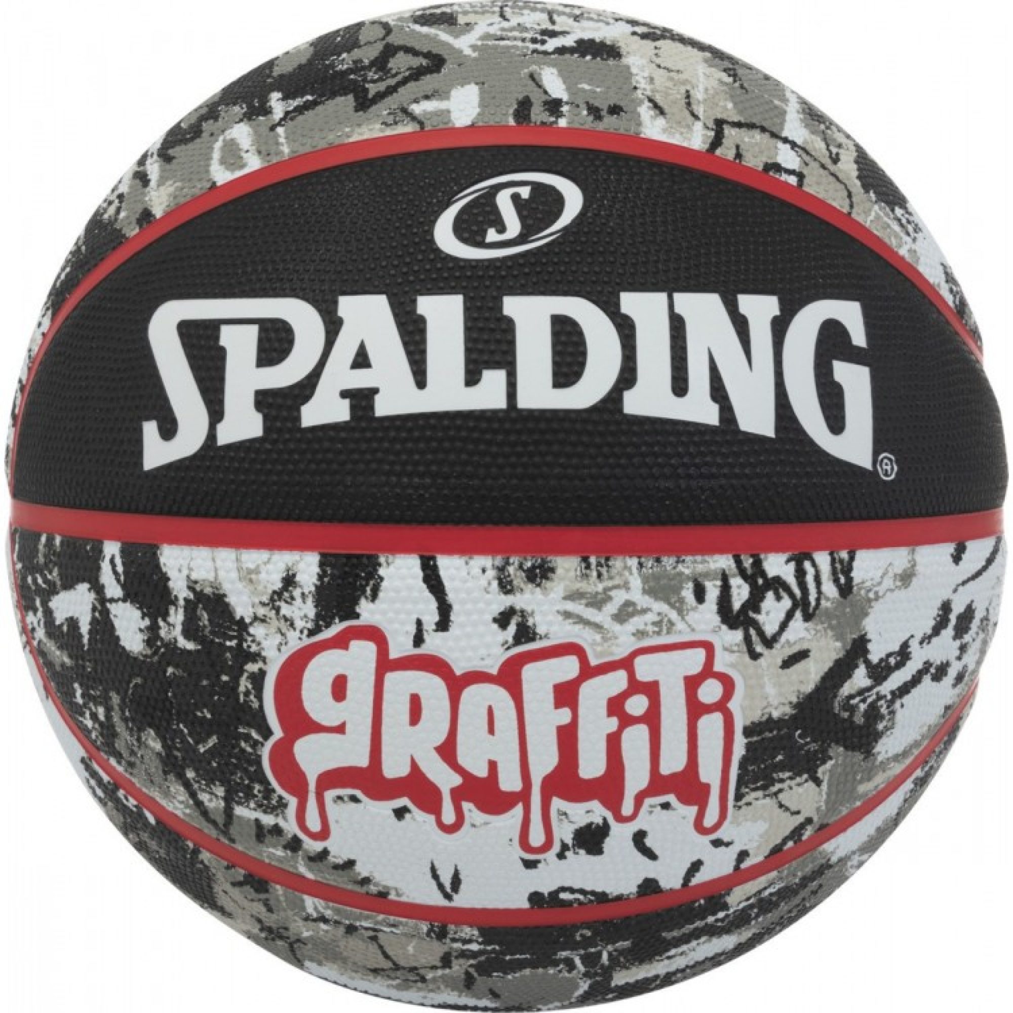 Φωτογραφία προϊόντος: Spalding Black Red Graffiti Size7 Rubber (84-378Z1)