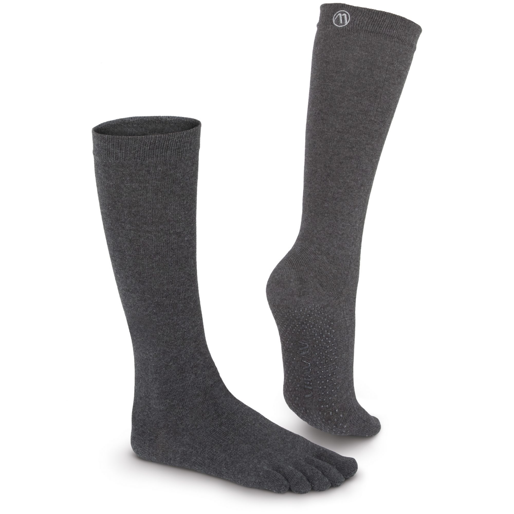 Φωτογραφία προϊόντος: Κάλτσες Pilates Yoga AMILA Felis High Ash Grey 35-38 (99871)