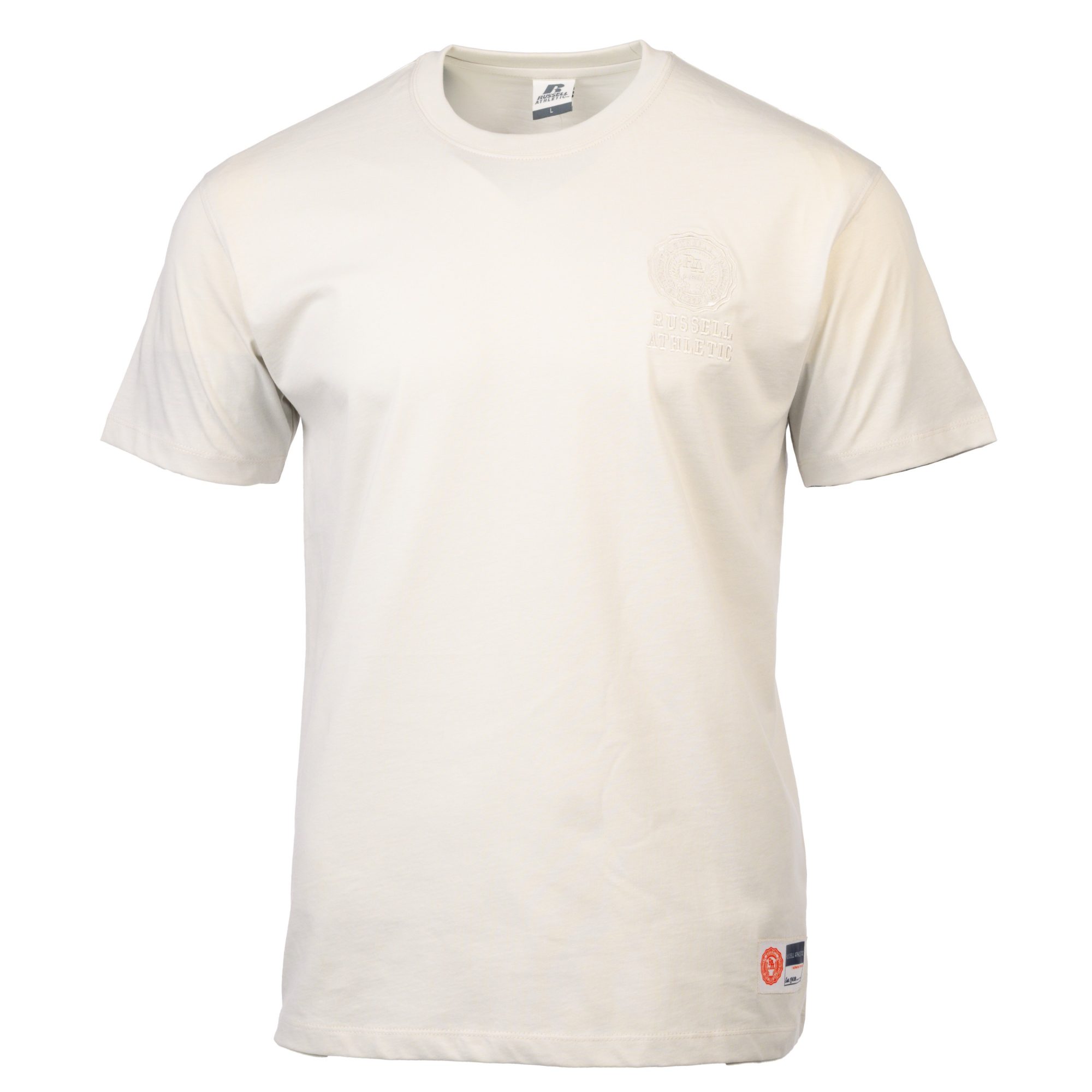 Φωτογραφία προϊόντος: RUSSELL ATHLETIC MEN'S GREECE SMU TEE-SHIRT SMALL TONAL LOGO (A25-701-1-032)