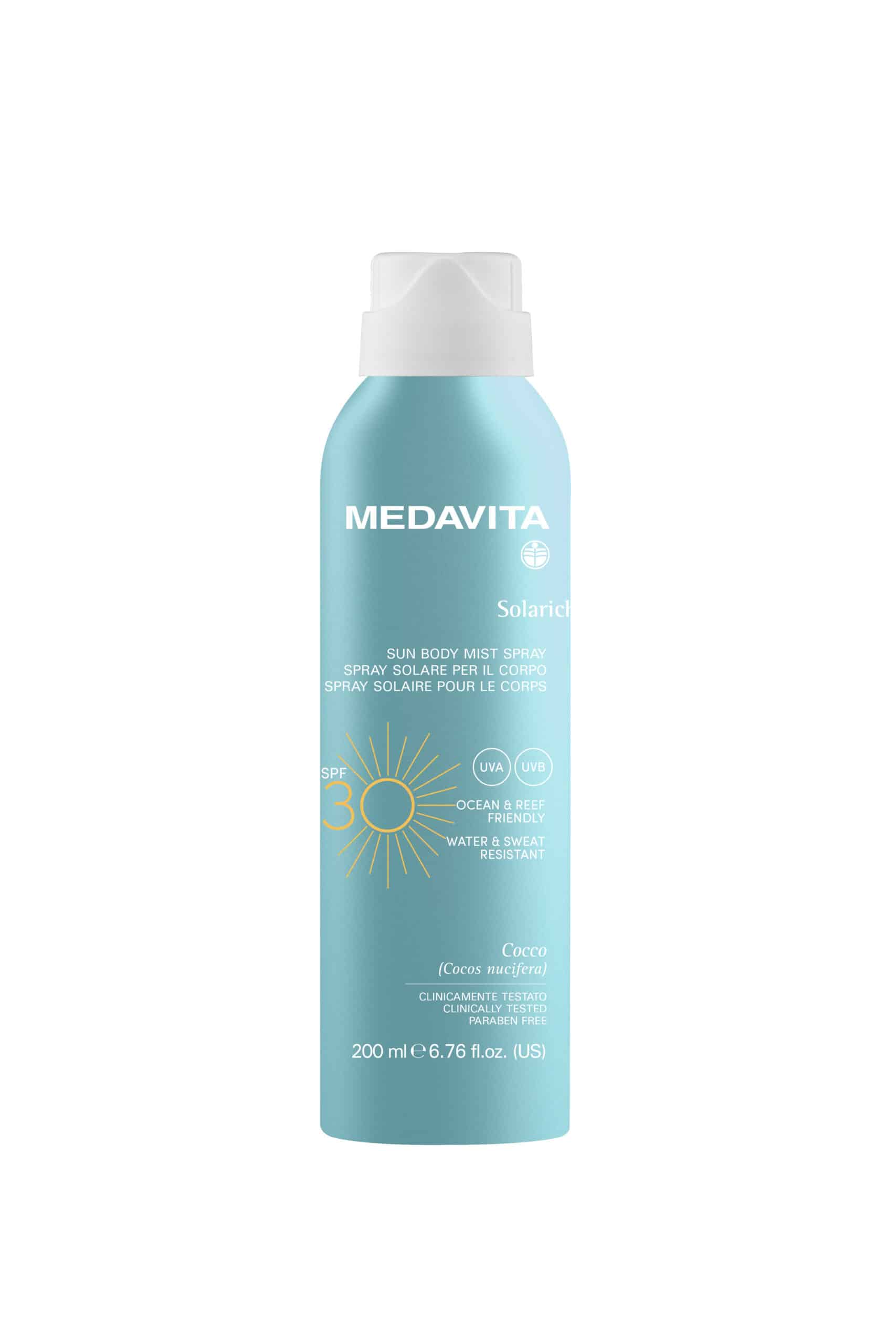 Φωτογραφία προϊόντος: Medavita Solarich Sun Body Mist Spray SPF30 200ml