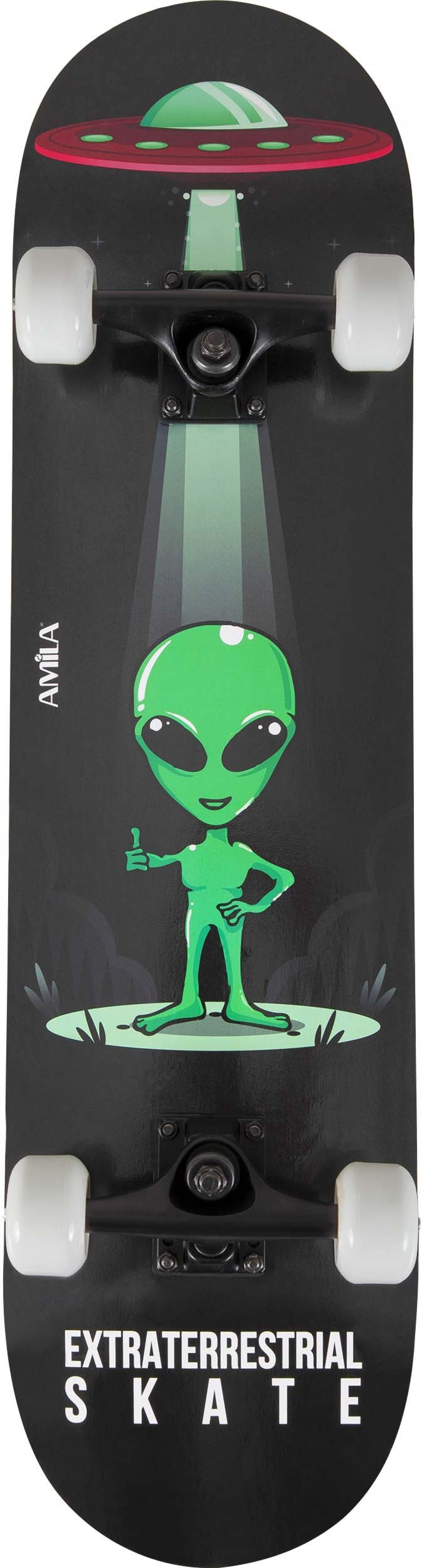 Φωτογραφία προϊόντος: Τροχοσανίδα Skateboard AMILA Skatebomb Extraterrestrial (48935)