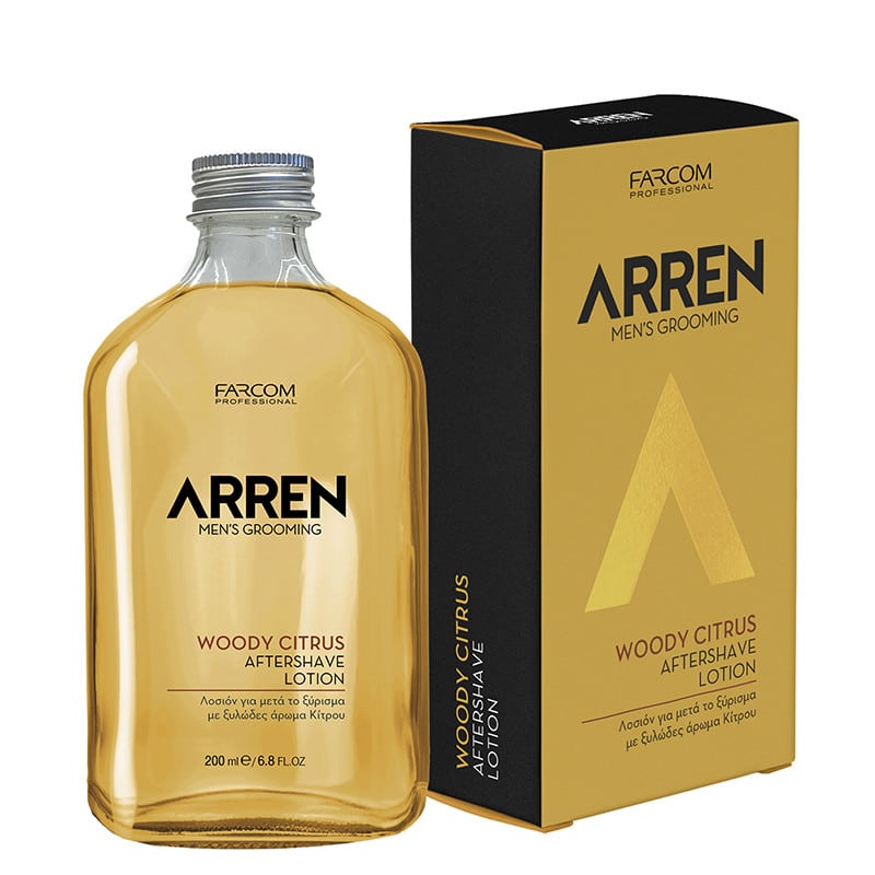 Φωτογραφία προϊόντος: Farcom Arren Men's Grooming Woody Citrus After Shave Lotion 200ml