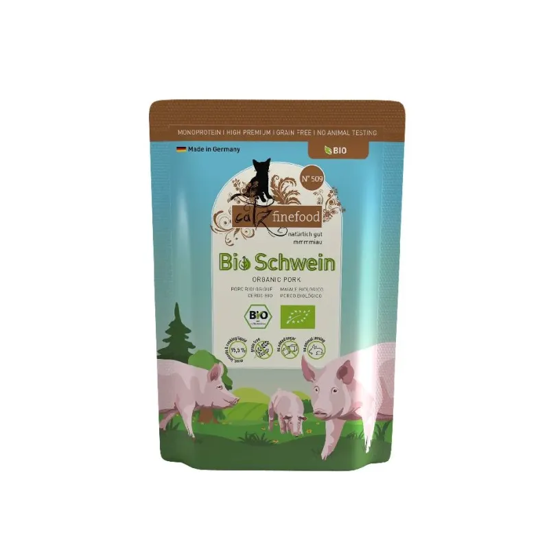 Φωτογραφία προϊόντος: Catz Finefood BIO No. 509 Χοιρινό Φακ. 85 gr