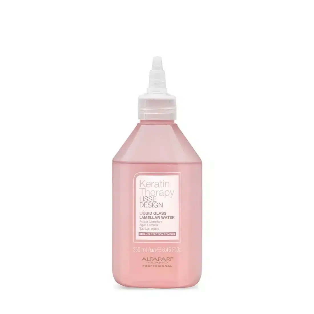 Φωτογραφία προϊόντος: Alfaparf Milano Lisse Design Keratin Therapy Liquid Glass Lamellar Water 250ml