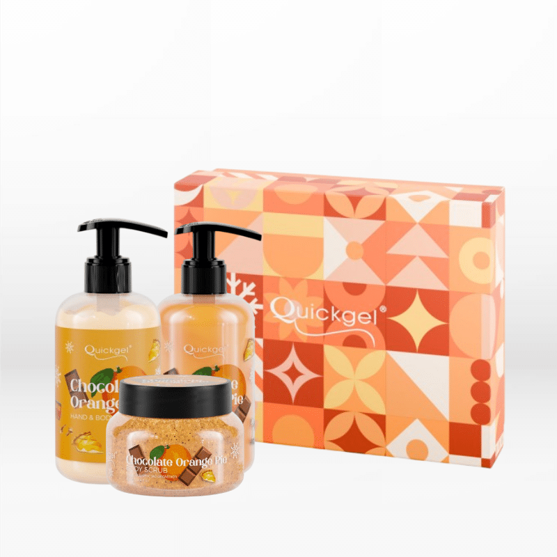 Φωτογραφία προϊόντος: Lavish Care Chocolate Orange Pie Christmas Set (Shower Gel &amp; Body Scrub &amp; Hand &amp; Body Cream)