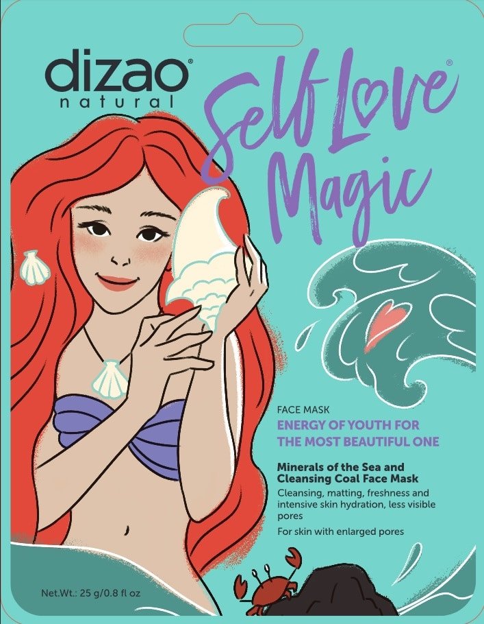 Φωτογραφία προϊόντος: Dizao Minerals of the Sea and Cleansing Coal Face Mask 25gr, 1pc