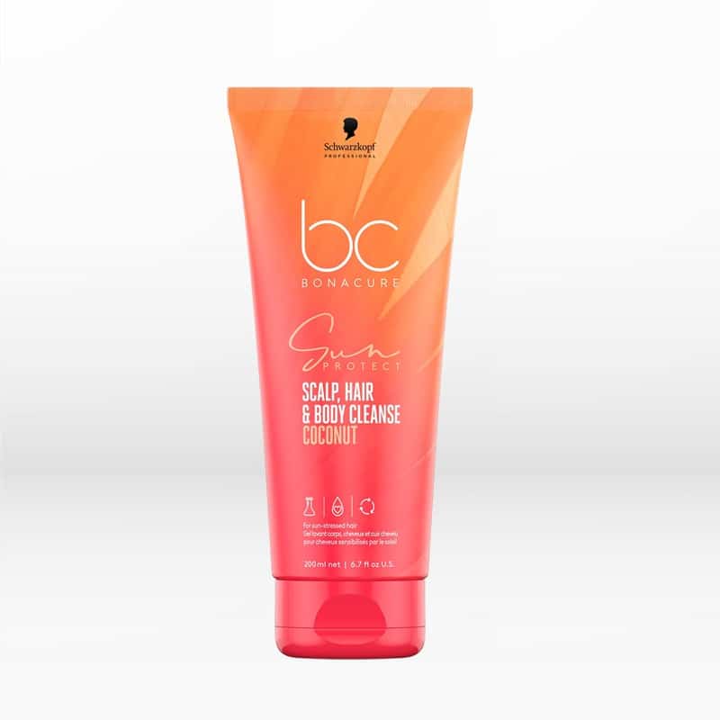 Φωτογραφία προϊόντος: Schwarzkopf Professional BC Bonacure Sun Protect 3-in-1 Scalp, Hair &amp; Body Cleanse Coconut 200ml