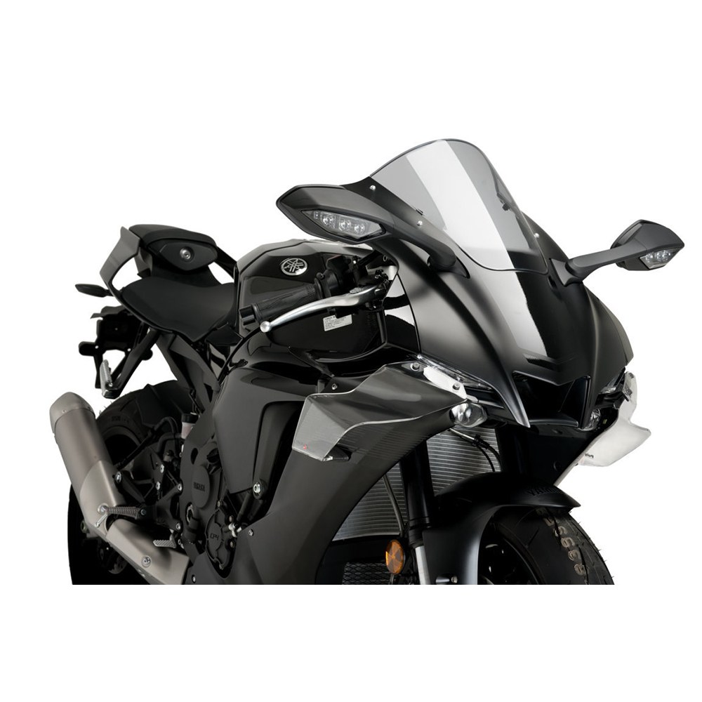 Φωτογραφία προϊόντος: ΜΠΡΟΣΤΙΝΑ SPOILERS FRONTAL SPOILER GP SMOKE ΓΙΑ YAMAHA YZF-R1/M '20-'24 20523H | PUIG