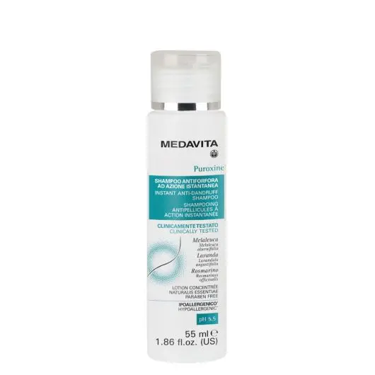 Φωτογραφία προϊόντος: Medavita Puroxine Instant Anti Dandruff Shampoo 55ml