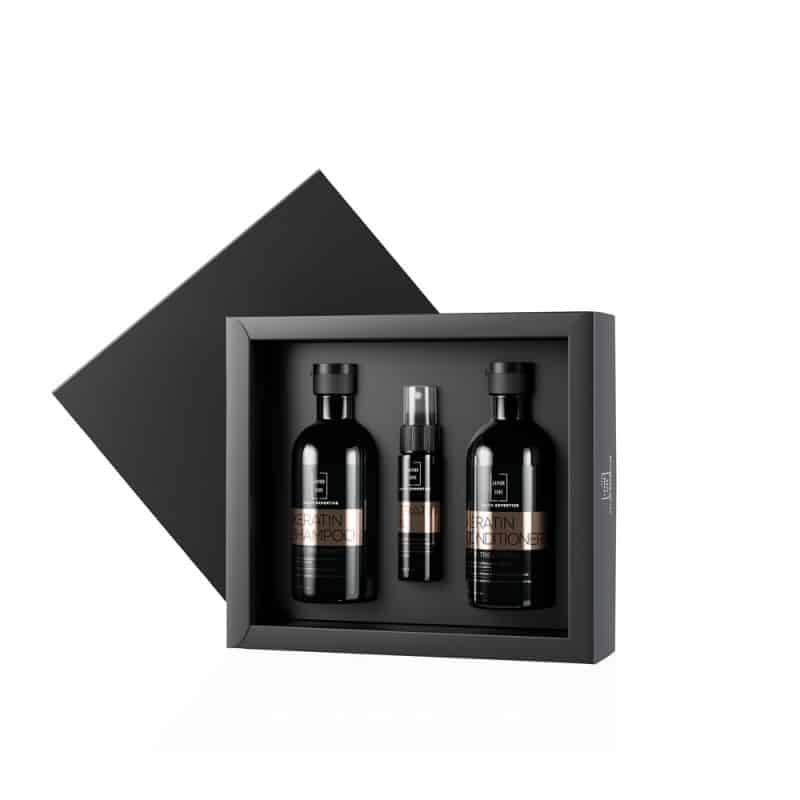 Φωτογραφία προϊόντος: Lavish Care Salon Expertise Keratin Treatment Set (Shampoo 300ml + Conditioner 300ml + Keratin Oil 50ml)