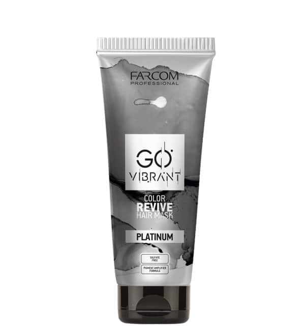 Φωτογραφία προϊόντος: Farcom Professional Go Vibrant Mask Platinum 200ml