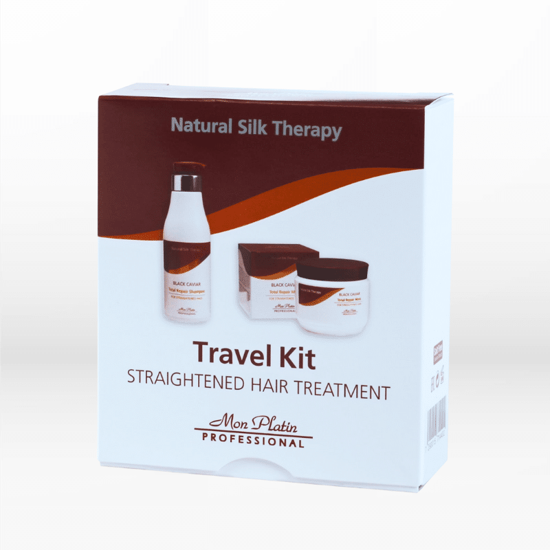 Φωτογραφία προϊόντος: Mon Platin Black Caviar Travel Kit Straightened Hair Treatment 2x50ml