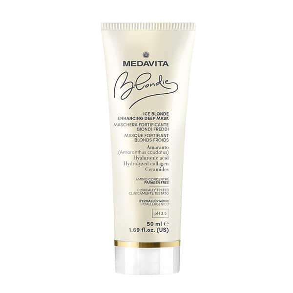 Φωτογραφία προϊόντος: Medavita Blondie Ice Bonding Μάσκα Ενίσχυσης Χρώματος για Ξανθά Μαλλιά 150ml