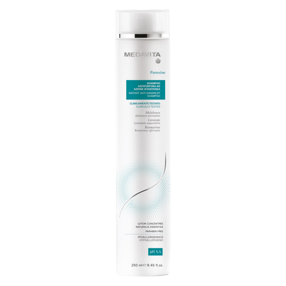 Φωτογραφία προϊόντος: Medavita Puroxine Instant Anti Dandruff Shampoo 250ml